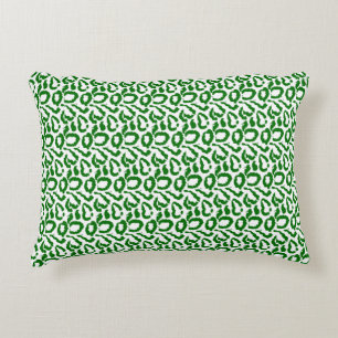 Personalized Big Cat Wild Print Jungle Wildlife Accent Pillow