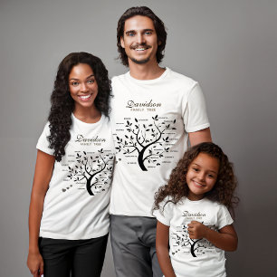 Personalized Big Family Tree (20 names) T-Shirt