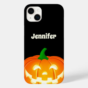 Personalized Big Happy Jack-O-Lantern Case-Mate iPhone 14 Plus Case
