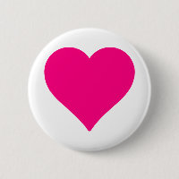 Personalized Big Pink Love Heart