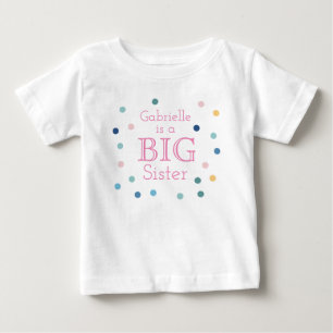 PERSONALIZED BIG SISTER t-shirt