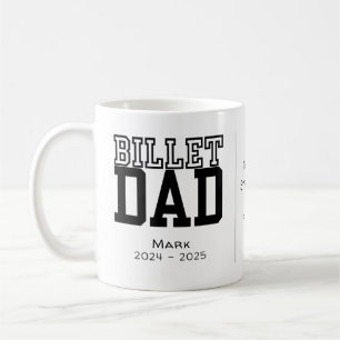 Personalized Billet Dad With Sentimental Quote Coffee Mug