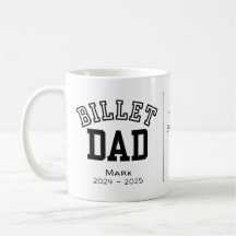 Personalized Billet Dad With Sentimental Quote