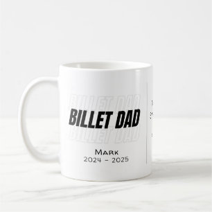 Personalized Billet Dad With Sentimental Quote Coffee Mug