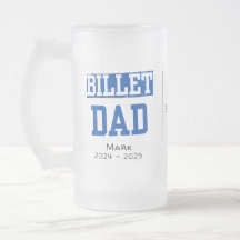 Personalized Billet Dad With Sentimental Quote