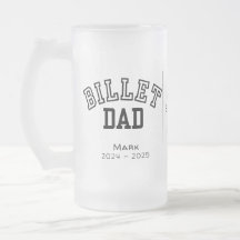Personalized Billet Dad With Sentimental Quote