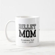 Personalized Billet Mom With Sentimental Quote