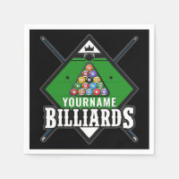 Personalized Billiards NAME Cue Rack Pool Room  
