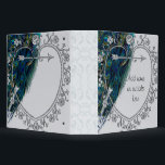 Personalized binder peacock feather, ornate heart<br><div class="desc">As a bride to be you have a lot of wedding preparations and what better way to keep everything for your wedding organised than with this super love themed ring binder. You can add your name to the front cover by using the 'customize it' tab. This binder is also a...</div>