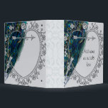 Personalized binder peacock feather, ornate heart<br><div class="desc">As a bride to be you have a lot of wedding preparations and what better way to keep everything for your wedding organised than with this super love themed ring binder. You can add your name to the front cover by using the 'customize it' tab. This binder is also a...</div>