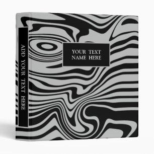 Personalized Binder with Custom Text and Colours