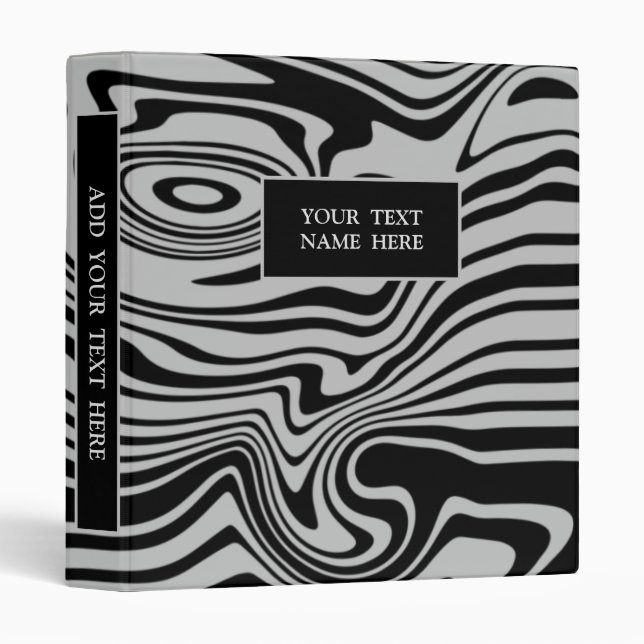 Personalized Binder with Custom Text and Colours (Front/Spine)