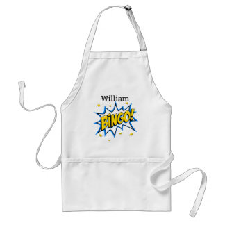 Personalized Bingo Worker Standard Apron