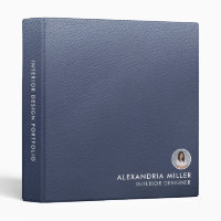 Personalized Bio Photo Portfolio Binder