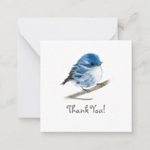 Personalized Bird Note cards