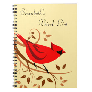 Personalized Bird Watcher Journal