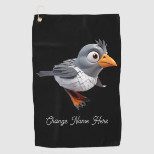 Personalized Birdie Golf Towel
