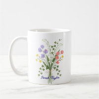Personalized Birth Flower Lily of The Valley