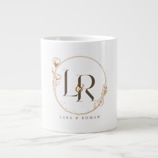 Personalized Birth Flower Tumbler With Name Large Coffee Mug