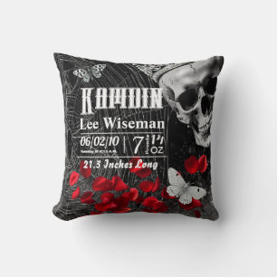 Personalized Birth Pillow Haunting Adeline Zade Me