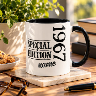 Personalized Birth YearSpecial Edition Custom Name Mug