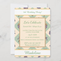 Personalized Birthday Academy Wizard School Green