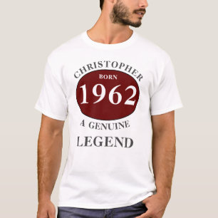 Personalized Birthday Add Name Year Born Man's T-Shirt