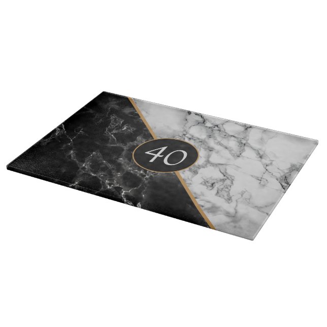 Personalized Birthday Anniversary Cutting Board (Corner)