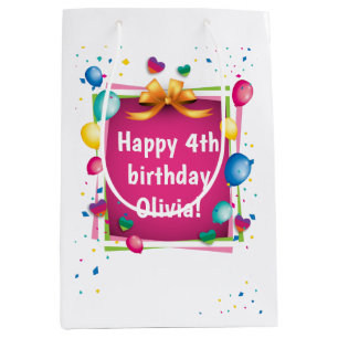 Personalized Birthday Bag
