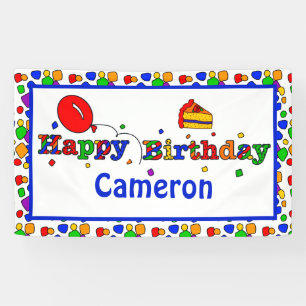 Personalized Birthday Banner
