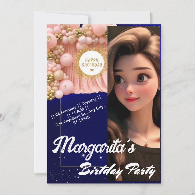 Personalized Birthday Cards  (Front)