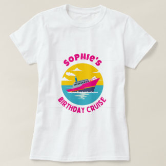 Personalized Birthday Cruise T-Shirt