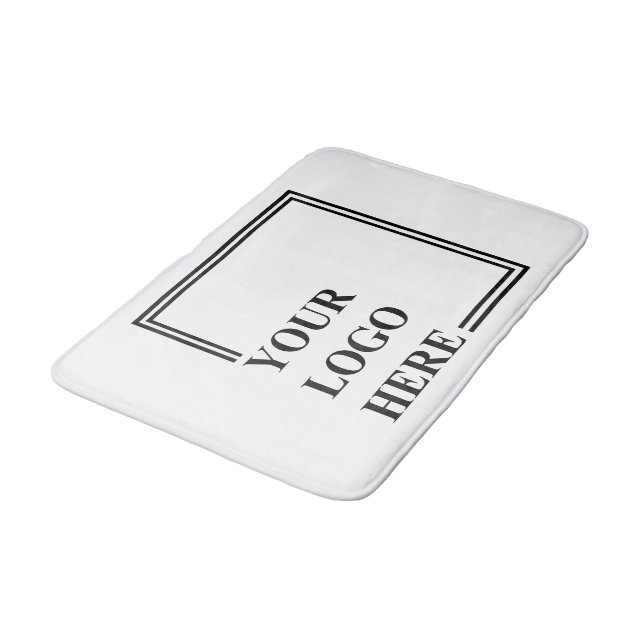 Personalized Birthday Custom Idea Create Your Own Bath Mat (Angled)