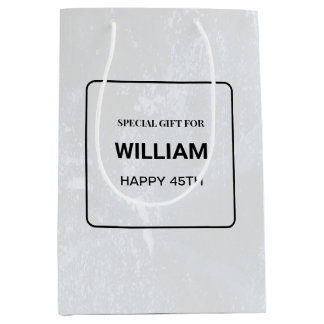 Personalized Birthday Gift Bag for Him