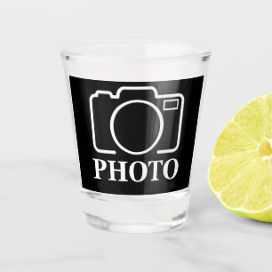 Personalized Birthday Gift Idea Upload Your Photo Shot Glass