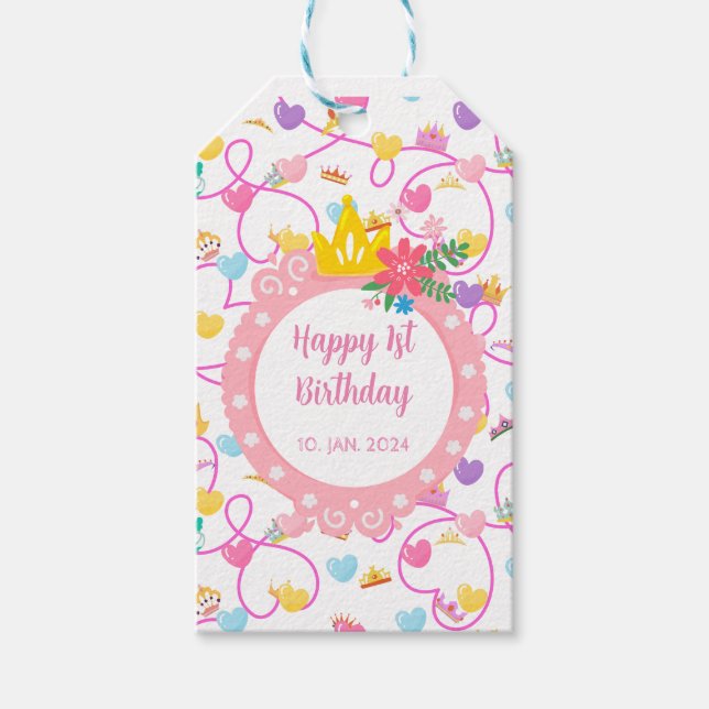 Personalized Birthday Gift Tag (Front)