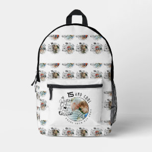 Personalized Birthday Gifts For Grandson Printed Backpack
