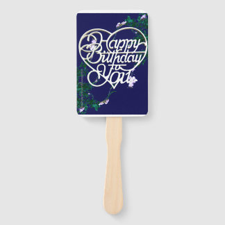 Personalized Birthday Gifts Hand Fan