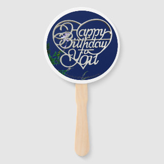 Personalized Birthday Gifts Hand Fan