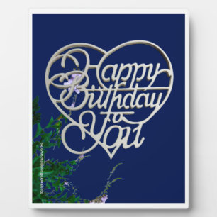     Personalized Birthday Gifts Tabletop  Plaque