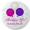 Personalized: Birthday Girl Button