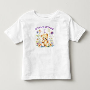 Personalized Birthday Girl  Toddler T-shirt