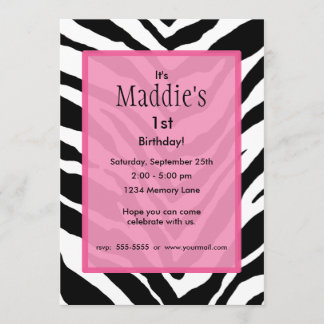 Personalized Birthday Invitation