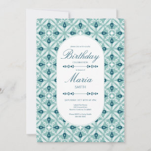 Personalized Birthday Invitation in Petaline