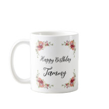 Personalized Birthday Mug – Custom Name & Celebrat