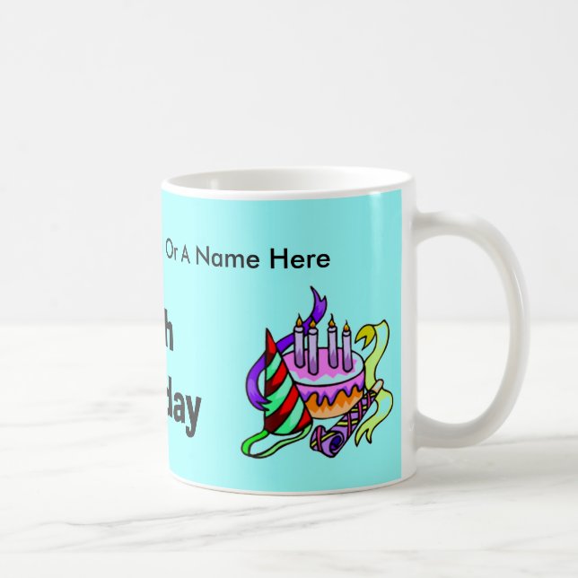 Personalized Birthday Mugs (Right)