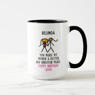 Personalized Birthday Mugs   Birthday Gift 