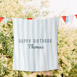 Personalized Birthday Name Sheet Backdrop Banner Tapestry