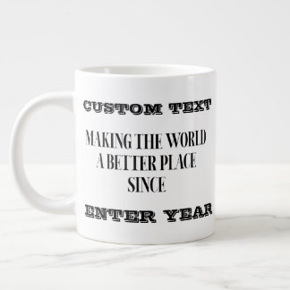 Personalized Birthday Name & Year Mug 