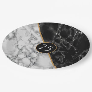 Personalized Birthday or Anniversary Paper Plates